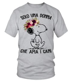 SOLO UNA DONNA CHE AMA I CANI