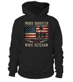 Proud Daughter Of A World War 2 Veteran Shirts