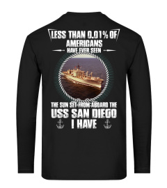 USS San Diego (AFS-6) T-shirt