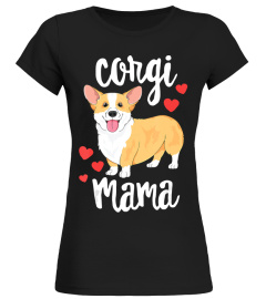 Corgi T Shirt Women Girls Puppy Mom Dog 