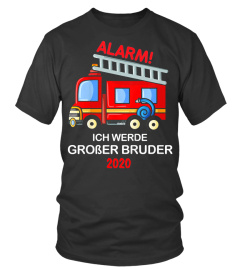 Kinder Großer Bruder 2020 T-Shirt Feuerwehr Geschenk Idee T-Shirt