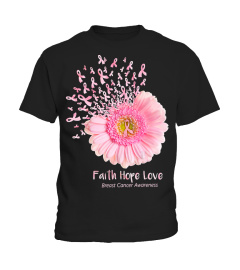 Faith Hope Love Breast Cancer Awareness 