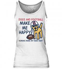 Dogs And Football Make Me - MI3008194NG