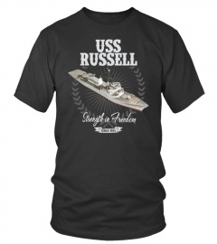 USS Russell  T-shirts