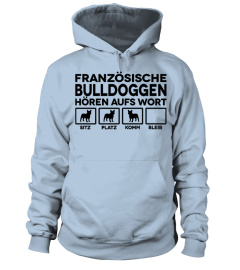 So hören französische Bulldoggen