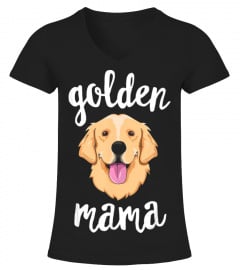 Golden Retriever Mama For Women Mother D