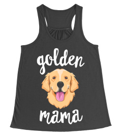 Golden Retriever Mama For Women Mother D