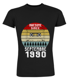 Awesome Since september 1990 shirt