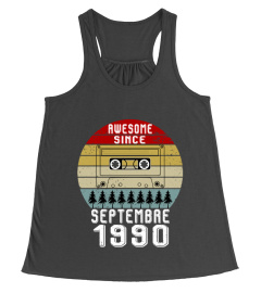 Awesome Since september 1990 shirt