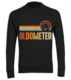 Vintage OLDOMETER 40 Funny 40th Birthday gift for men T-Shirt