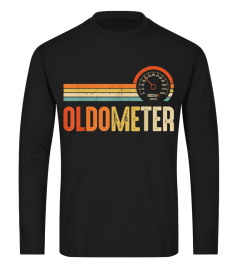 Vintage OLDOMETER 40 Funny 40th Birthday gift for men T-Shirt