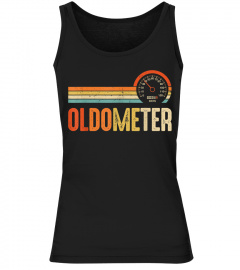 Vintage OLDOMETER 40 Funny 40th Birthday gift for men T-Shirt