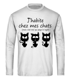 j'habite chez mes chats