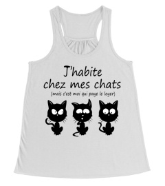 j'habite chez mes chats