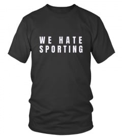 T-shirt - We hate sporting