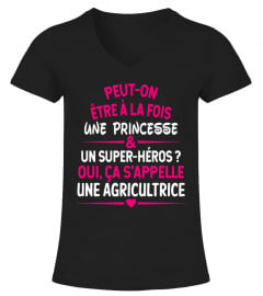 Princesse et agricultrice super-Héros
