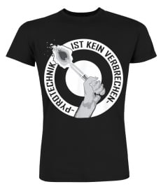 Cooles Pyrotechnik ist kein Verbrechen Fussball T-Shirt