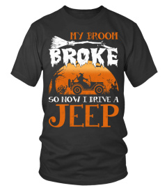 JEEP MY BROOM BROKE SHIRT