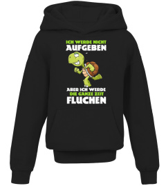 Ich Werde Nicht Aufgeben Laufen Joggen Läufer Schildkröte T-Shirt