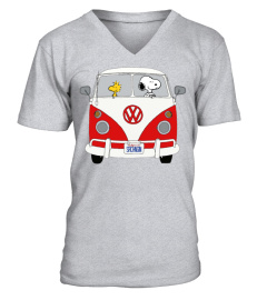 Snoopy VW Red