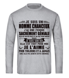 JE SUIS UN HOMME CHANCEUX