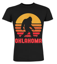 Bigfoot Oklahoma State Sasquatch Yeti Hunter Bigfoot Fans T-Shirt