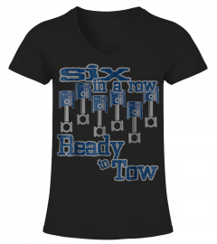 6 IN A ROW READY TO TOW DIESEL TRUCK FATHER'S DAY T-SHIRT