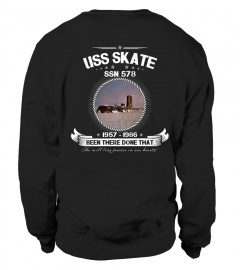 USS Skate (SSN 578) Hoodie