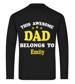 This Awesome Dad Belongs to Emily