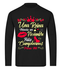 Soy una chica de Noviembre viviendo mi mejor vida T Shirt, Sweatshirt, Hoodie