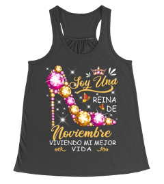 Soy una reina de Noviembre viviendo mi mejor vida T Shirt, Sweatshirt, Hoodie