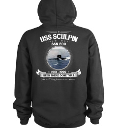 USS Sculpin (SSN 590) Hoodie