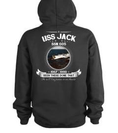 USS Jack (SSN 605) Hoodie