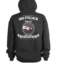 USS Pollack (SSN 603) Hoodie