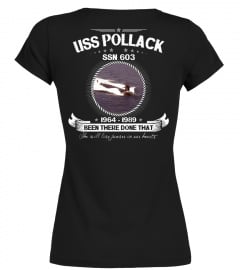 USS Pollack (SSN 603) Hoodie
