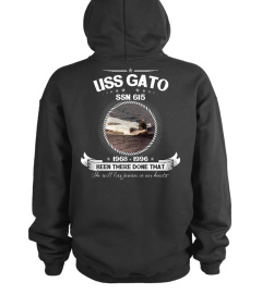 USS Gato (SSN 615) Hoodie