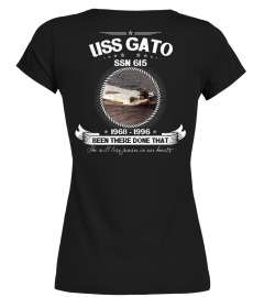 USS Gato (SSN 615) Hoodie