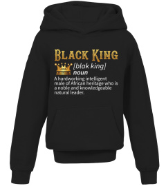 Black King Definition Dashiki African Heritage Graduation T-Shirt