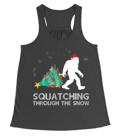 Funny Sasquatch Christmas Squatching Big