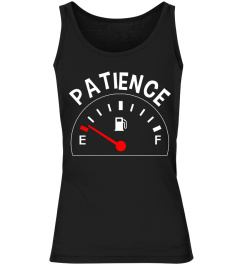 Funny Low Battery Level Patience Running Out T shirt