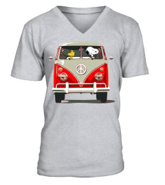 Snoopy Red Volkswagen