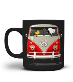 Snoopy Red Volkswagen