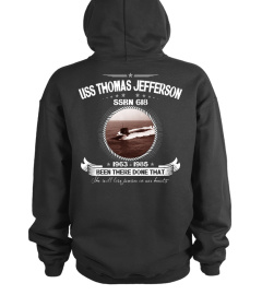 USS Thomas Jefferson (SSBN 618) Hoodie