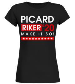 Picard Riker 2020 Make it So Gift T-Shirt