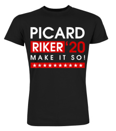 Picard Riker 2020 Make it So Gift T-Shirt