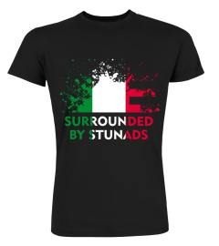 Funny Italian Sayings Surrounded By Stunads T-Shirt Hoodie