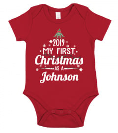First Christmas As a - Customize it