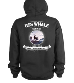 USS Whale (SSN 638) Hoodie