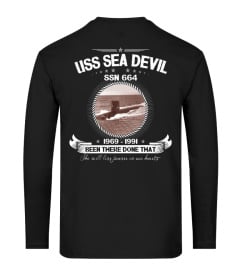 USS Sea Devil (SSN 664) Hoodie