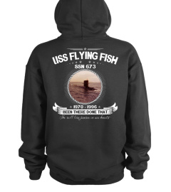 USS Flying Fish (SSN 673) Hoodie